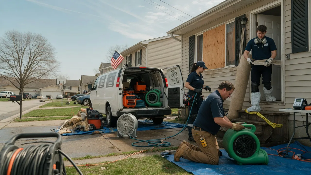 Water Damage Restoration in Riegelsville, PA near me